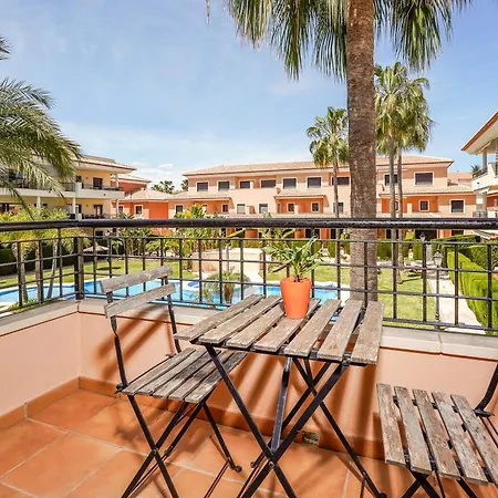 Luxury 5-bedroom Townhouse In Jardines Del Pla, Javea 250m From The Arenal 펜션