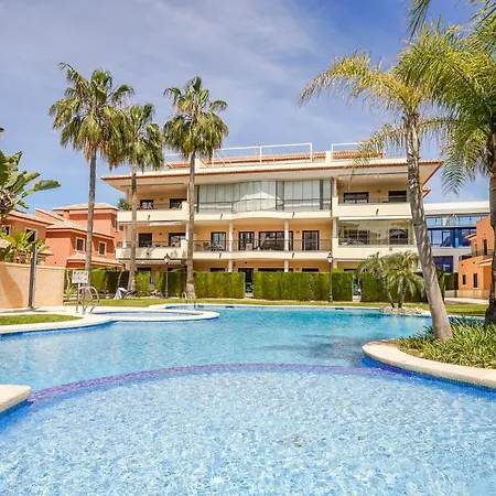 펜션 Luxury 5-bedroom Townhouse In Jardines Del Pla, Javea 250m From The Arenal Platja de Larenal